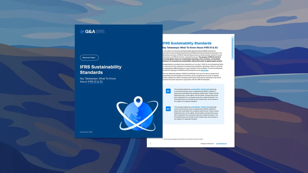 IFRS Sustainability Standards