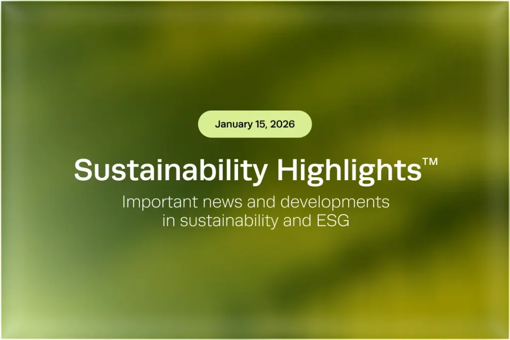 S&P Global Lists “Top 10 Sustainability Trends to Watch in 2026”