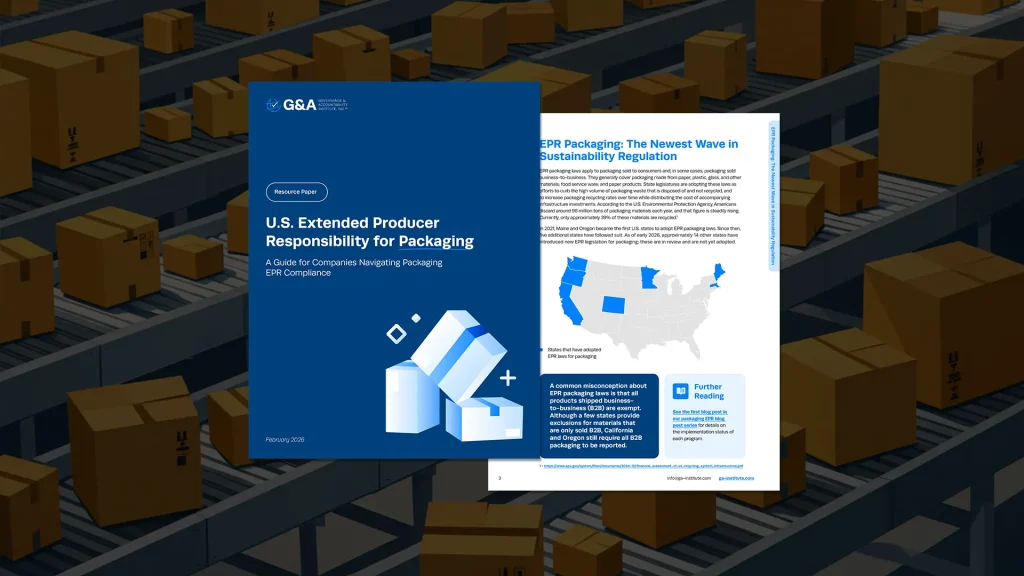 U.S. Extended Producer Responsibility for Packaging