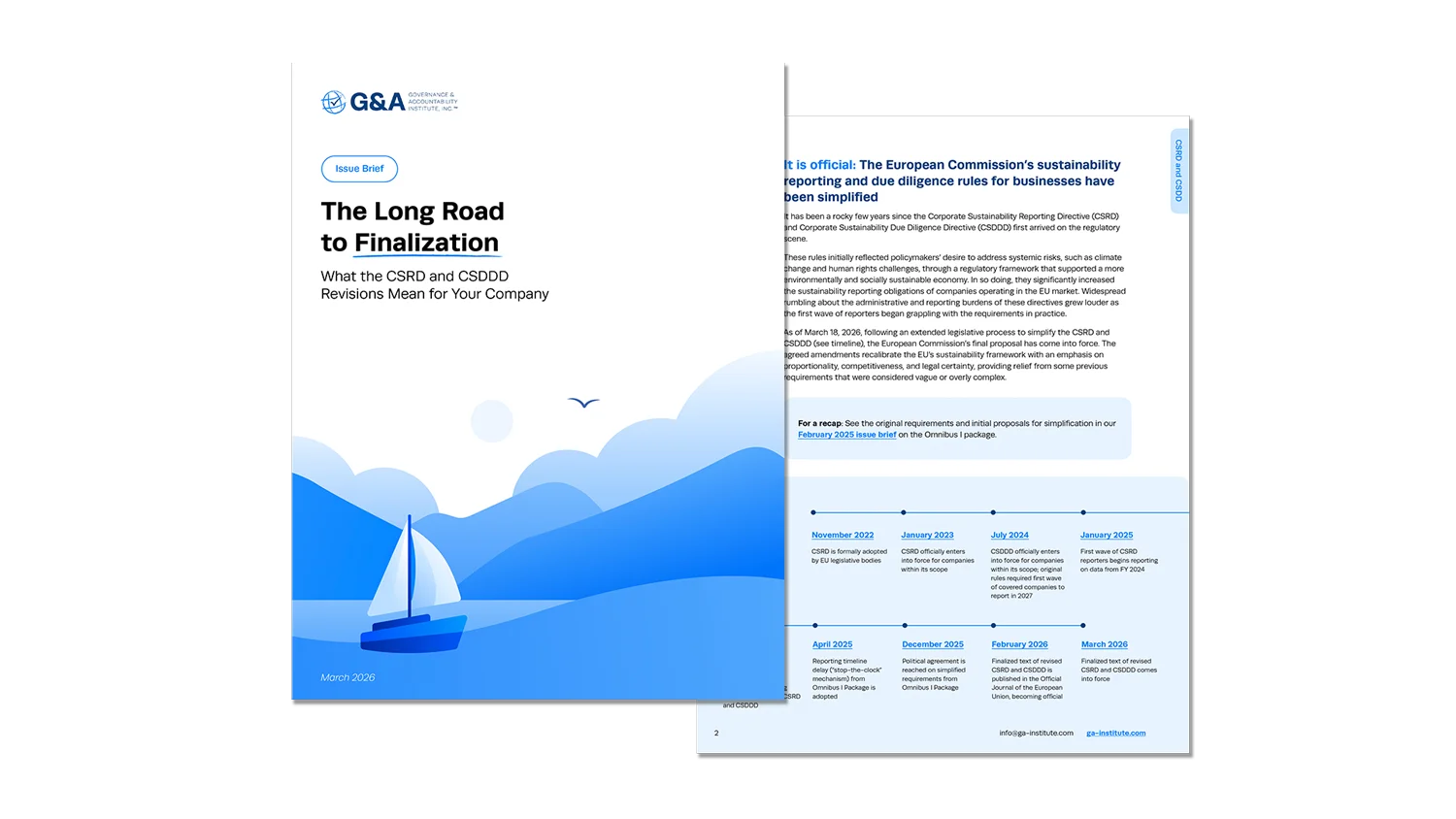 What the CSRD and CSDDD Revisions Mean for Your Company