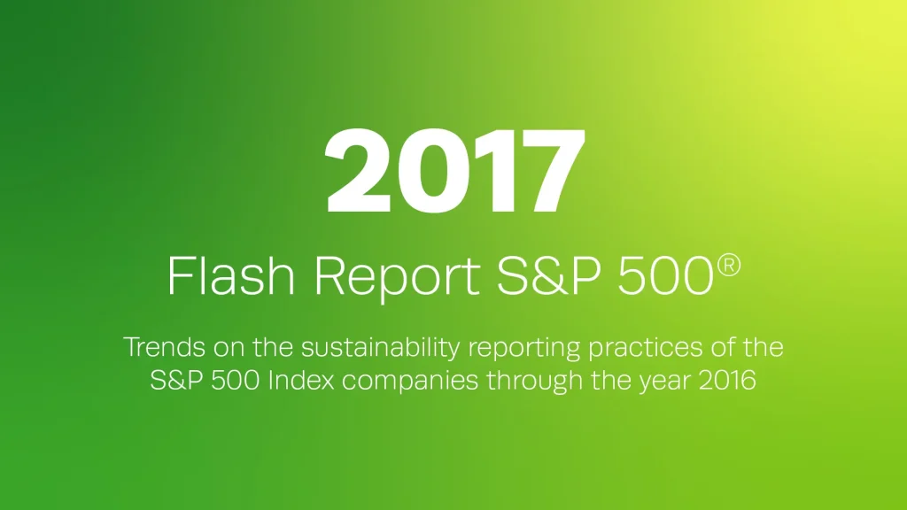 2017 Flash Report on the S&P 500