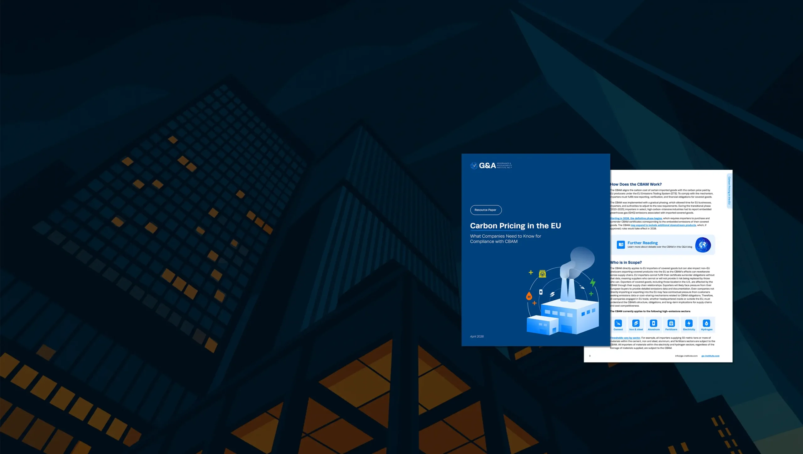 A Practical Guide to Navigating the European Union’s Carbon Border Adjustment Mechanism (CBAM)