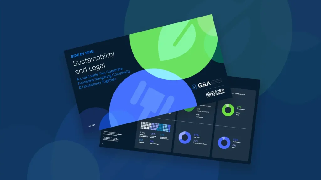 Sustainability and Legal – Corporate Functions Navigating Complexity & Uncertainty Together