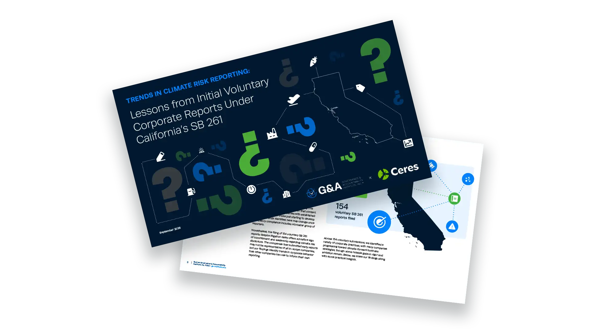Lessons from Initial Voluntary Corporate Reports Under California’s SB 261