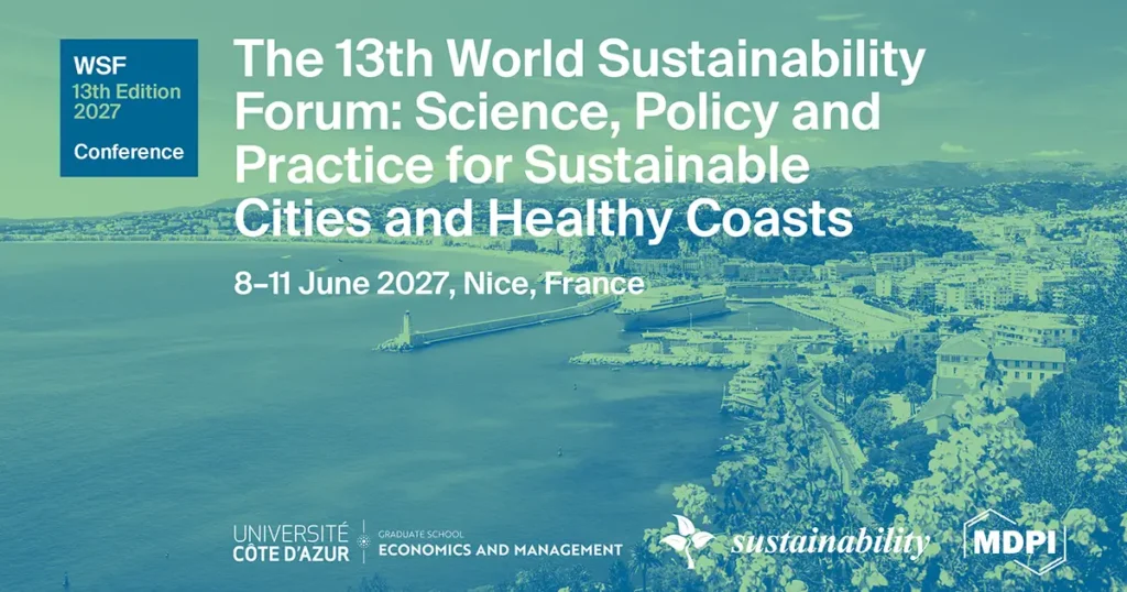 The 13th World Sustainability Forum